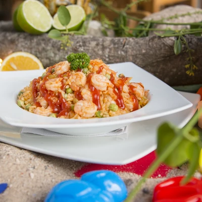 Arroz con Camarones