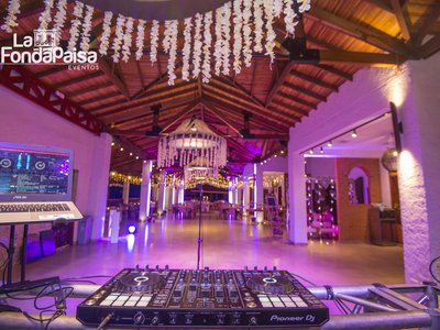 Ambiente Decorado Celebracion Nocturna