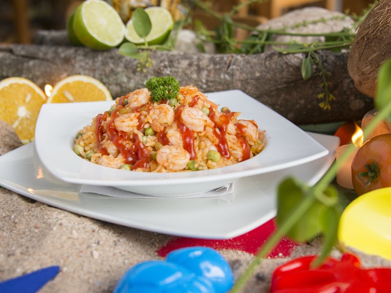 Arroz con Camarones