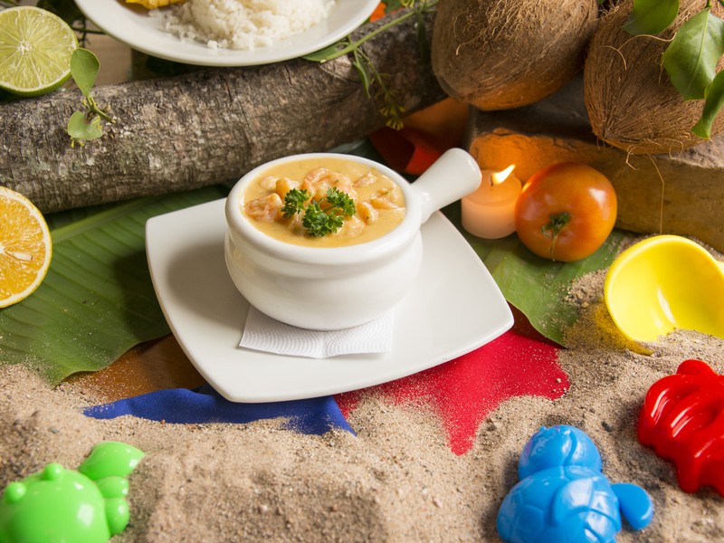 Cazuela de Camarones